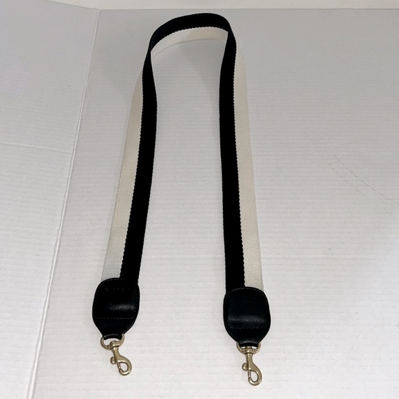 Clare V. Shoulder Bag Strap Black White - Picture 1 of 5